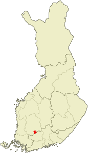 Valkeakoski – Localizzazione