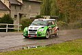 Kopecký se Škodou Fabia S2000 na Rally Bohemia 2009