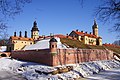 Nesvizh Castle at restoration