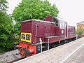 British Railways 0-6-0DH Class 14 D9523 at Cholsey in May 2013