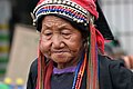 An Akha woman at the Xiding market