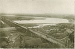 Мост цераз Дняпро, 1918 г.