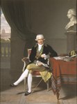 Johan Claes Lagersvärd iklädd svensk diplomatisk uniform såsom minister vid de Italienska hoven (1799).