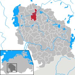 Weitendorf – Mappa