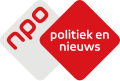 Het logo van NPO Politiek en Nieuws gebruikt vanaf 15 december 2021