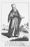 Orthodox priest of the Pandurs, by Martin Engelbrecht.jpg