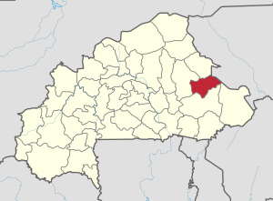 Location in Burkina Faso