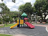 台灣台北市幾乎每個社區公園都有的，專供幼童使用的遊樂設施