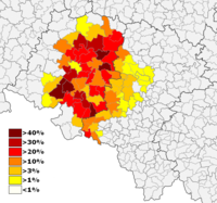 Angaben zur deutschen Nationalität in Polen 2002