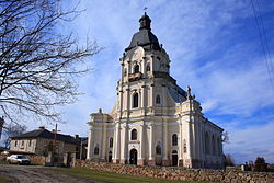 18th century Baroque Trinity Church in Mykulyntsi