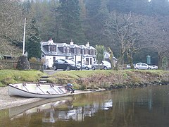 Looking ashore from Loch Eck