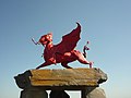 Dragon sculpture (detail)