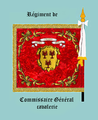 drapeau du régiment du Commissaire Général, revers