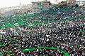 Image 32A protest against the anti-Gaddafi supporters in Tripoli (from Libya)