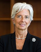 FMI Christine Lagarde, Directora Gerente