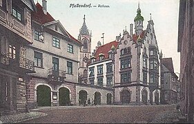 Pfullendorf Rathaus, circa 1905.jpg