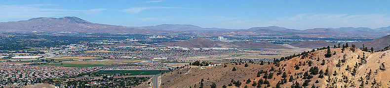 Reno from Nevada SR 341