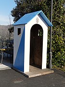 Sentry box at the Seborga border