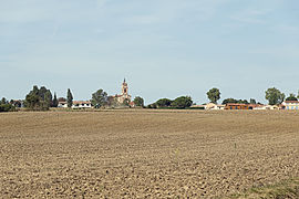 A general view of Villeneuve-lès-Bouloc