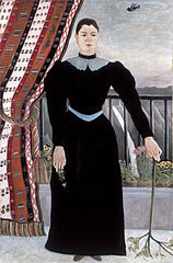 Henri Rousseau: Portrait de femme, auch Yadwigha genannt, um 1895, Musée Picasso, Paris