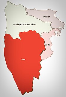 Dadu district in Sindh province of Pakistan