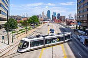 Urbos tram in Kansas City.