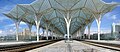 Gare do Oriente, Lisbon's transport hub and one of the world's largest train stations, designed by Calatrava for Expo 98