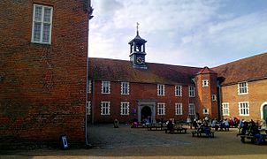 Former stables, now a cafe