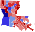 1872 Louisiana Gubernatorial Election by Parish