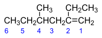 2-エチル-4-メチルヘキサ-1-エン