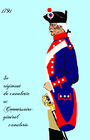 3e régiment de cavalerie à partir de 1791