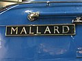 Mallard name plate Taken on 24 Jan. Uploaded by Oxyman on 18 May 2010.