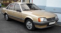 Opel Rekord E - facelift "E2" (1982–1986)