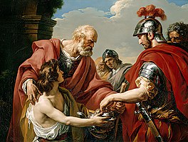 Belisarius by François-André Vincent, painted 1776