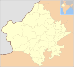 Huyện Jhalawar trên bản đồ Rajasthan