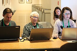 New editors learn about Wikipedia, Edit for Equity event, Wellington