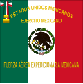 Pabellón o Bandera de Guerra del Escuadrón 201, Fuerza Aérea Expedicionaria Mexicana.