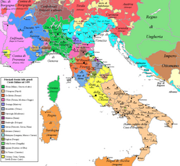 Regno di Napoli - Localizzazione