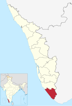 Location in Kerala