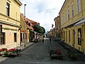 A street in the historical town centre