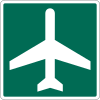 Airport (Access road from Motorways/Major Roads)