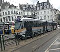 T7900 rijdt uitzonderlijk op tram 97 in 2016