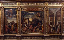 Andrea Mantegna Adoration of the Magi, 86 × 162 cm.