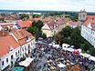 View from tower of St. Michal Church in Skalica