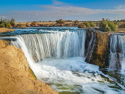 Wadi el-Raiyan na regenval