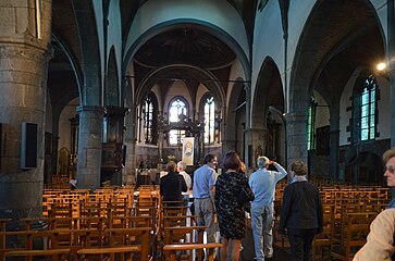 Intérieur de l'église.