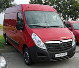 Opel Movano B μεσαίας οροφής, μεγάλου μεταξονίου βαν