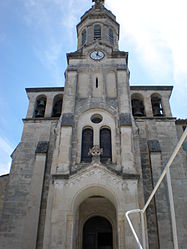 The church in Allègre-les-Fumades