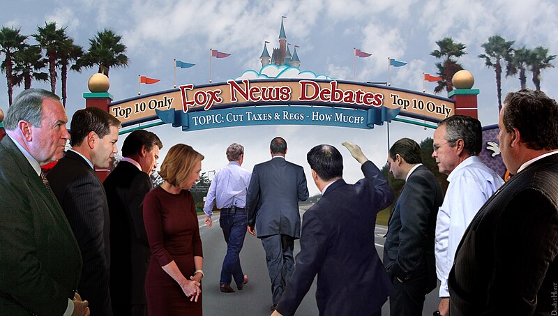 File:Fox News GOP Debates- Only the top ten need apply (18814754362).jpg