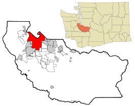 Locatie van Tacoma